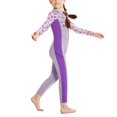 thumbnail image 4 of Moyitang Kids Wetsuit for Boys Girls Children Wet Suit 2mm Neoprene Swimsuit Front Zipper M, 4 of 9