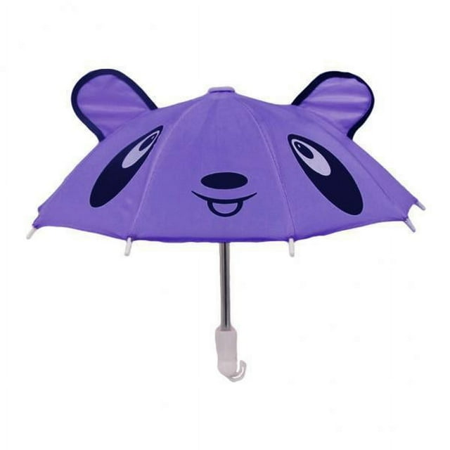 TISHITA 2xColorful Cartoon Mini Umbrella Fit for 18" Doll Clothes Accessories
