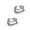 Platinum., variant on No Piercing Irregular C Shaped Ear Cuff Double-Layer Line Ear Bone Clip Cartilage Earring Jewelry Accessories for Women