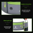 thumbnail image 5 of QTOCIO Organization And Storage, Running Belt With Water Bottle Holder Sports Pack Waist Bag For Men & Women Sports Belt With Zipper For Running Hiking Climbing, 5 of 5