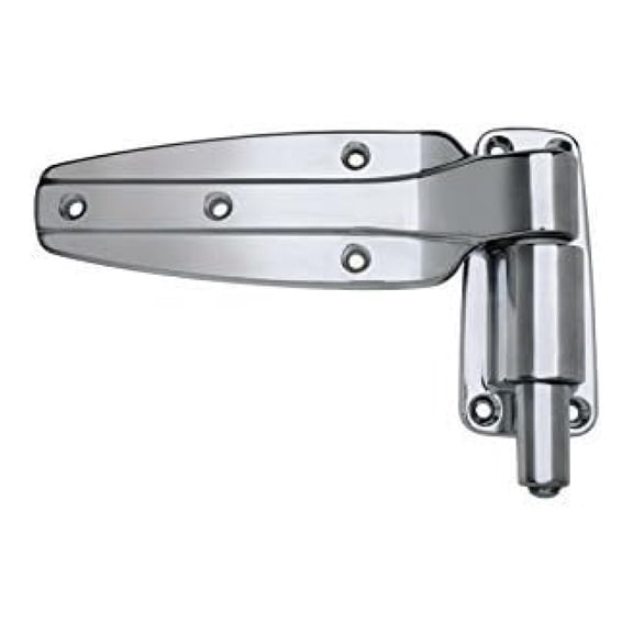 1248 Series Spring-Assisted Cam-Lift Walk-in Hinge with 1-5/8" Offset Polished NSF Approved 1248-C158
