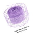 thumbnail image 2 of unbranded De Encaje Lavanda Para Envolver Regalos Ideal Para Fiestas Boda Cumpleaños Y Manualidades, 2 of 5