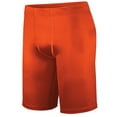 thumbnail image 4 of Holloway Sportswear S PR Max Compression Shorts Orange 221038, 4 of 5