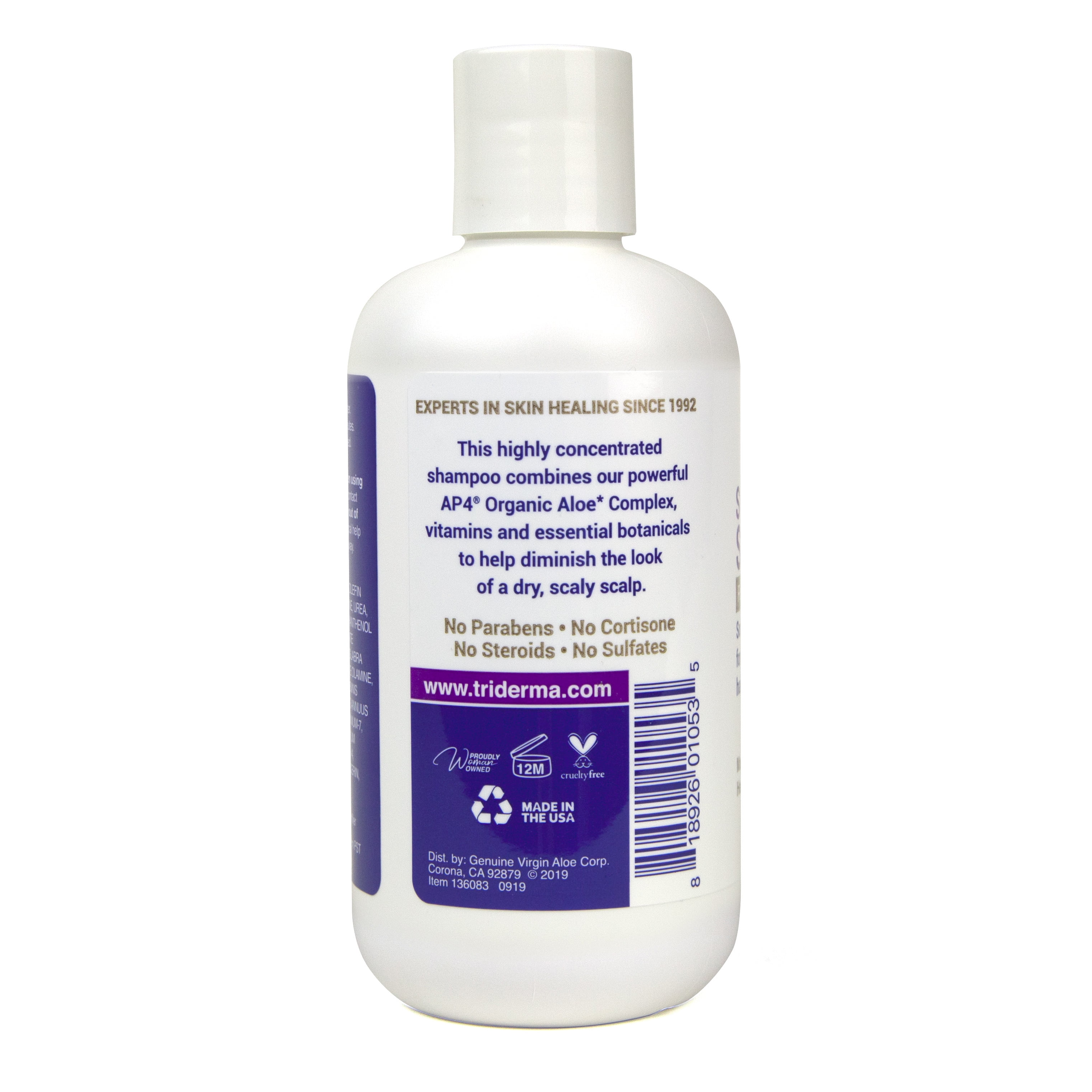 TriDerma Soothing Shampoo Value 4-Pack