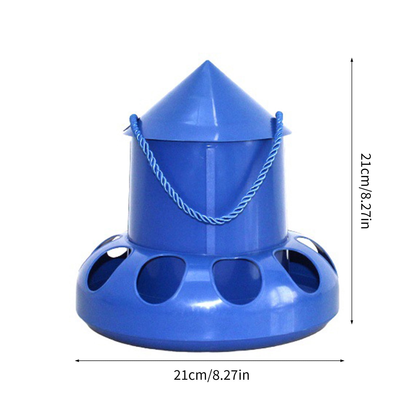 Automatic Pigeons Feed Dispenser LeakProof Bird Feeder for Efficient Feeding Reduces Waste Poultry Coops Feeding Device