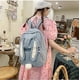 thumbnail image 3 of Mochila de conejito bonita WEIHJMXG escolar kawaii azul, 3 of 5