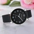 thumbnail image 4 of DESIGNICE Leather Quartz Band Women's Watch Wrist Casual Analog Women's Watch Watches for Nurses No Battery Watches Women Extra Large Face Watches for Men Women's Analog Watch Senior Watch, 4 of 7