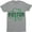 Athletic Heather, variant on Men's Boston Shamrock Irish Pride Men's Clover Leaf Pride City T-Shirt