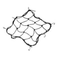 thumbnail image 1 of Malla para motocicleta, red elástica de carga para motocicleta, de carga de sujeción, red de equipaje, malla de almacenamiento para casco de negro, 1 of 8