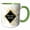 Green/White, variant on 3drose, Welcome Aboard New Employee Professional Classy Stylish Elegant Matte, 11oz Mug