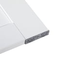 thumbnail image 3 of Modern Compact Wood Wall Mounted Folding Desk Cabinet Convertible Writing Desk For Home Office With Storage, White, 3 of 9