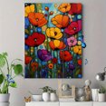 thumbnail image 4 of Qisvanset Walking Couple Oil Painting Canvas Print 12x16 Inch Cafe Decor, 4 of 8