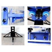 Silk Screen Printing Machine T-Shirt Screen Printing Press 4 Color 4 Station Screen Printer