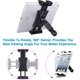thumbnail image 4 of Soporte para tableta de bicicleta de spinning, bicicletas estáticas, reposacabezas de coche, cinta de correr, manillar de gimnasio, soporte para micrófono ajustable de 360° para iPad Pro, iPad Mini, i, 4 of 5