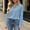 Blue, variant on Njagoc3 Button down Shirts for Women Dressy Casual Loose Fit Collared Long Sleeve Dress Shirt Trendy Office Work Shirts