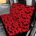 thumbnail image 4 of Qpednta Halloween Bat Car Seat Covers 4 Pcs, Auto Car Front Seats and Rear Bench Cove Universal Car Interior Accessories Automobile Seat Cover for Most Cars Truck Van SUV, 4 of 7