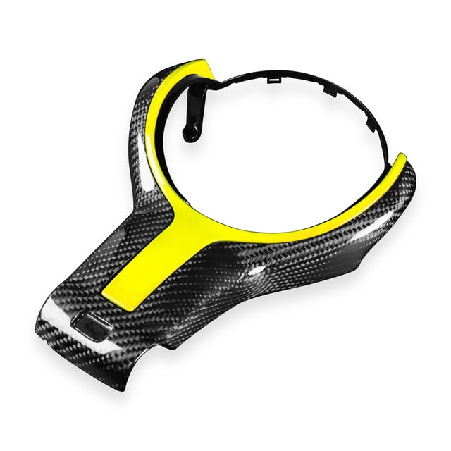 Riwesomey Embellecedor para cubierta de volante, piezas de automóvil profesionales, Kit de repuesto de estilo práctico, componentes automotrices, Vehículos, repuestos y accesorios Mis naranja