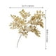 thumbnail image 4 of Decoración de plantas artificiales Bonita decoración de hojas falsas Adorno de planta de simulación, 4 of 7