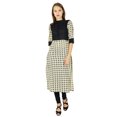 thumbnail image 1 of Phagun Kurti Ethnique Indien en Coton Designer Bollywood Robe Tunique Kurta pour Femmes, 1 of 5