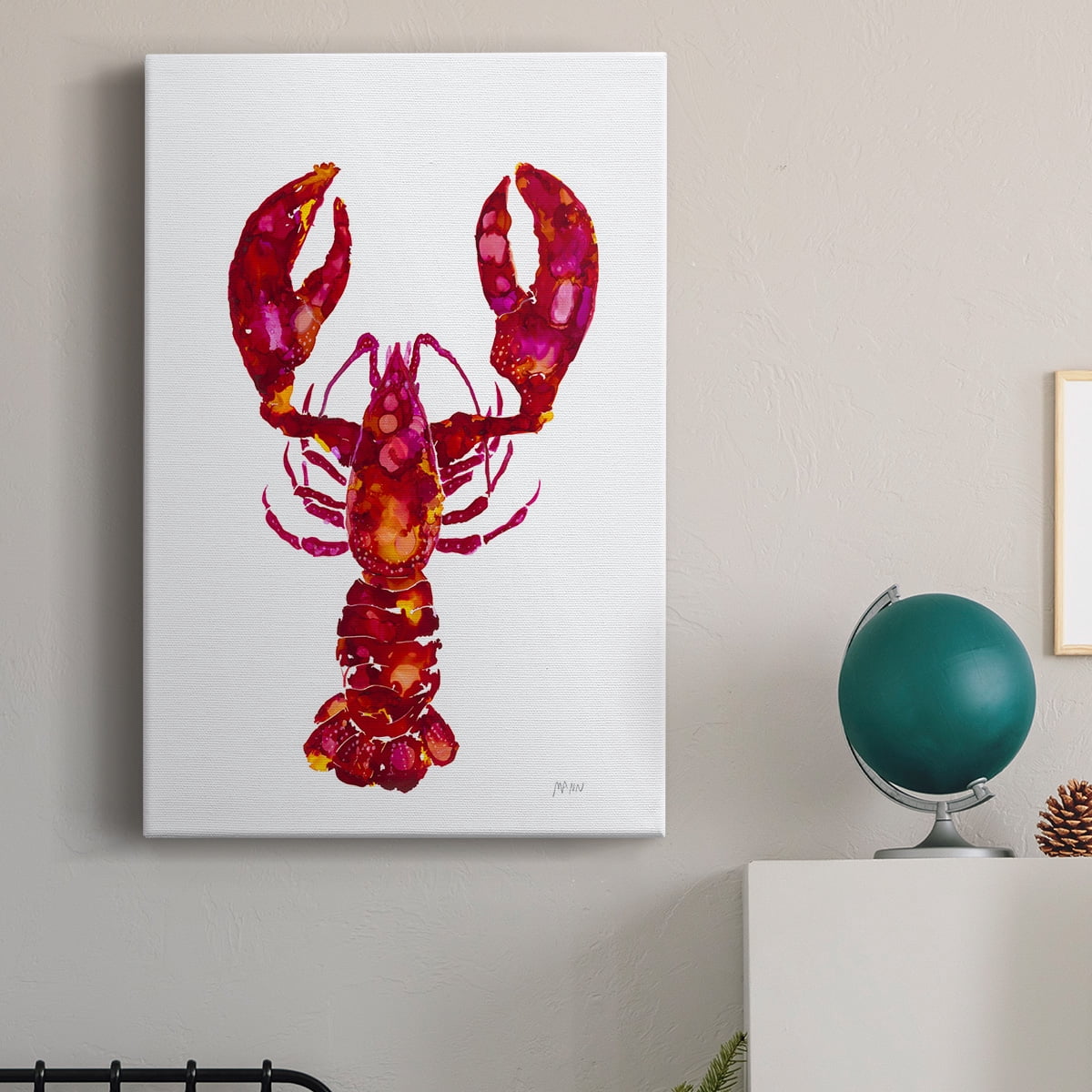 Lobster Premium Gallery Wrapped Canvas - Ready to Hang