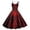Red, variant on Women's Casual Tennis Dress for Women Halloween Fashion Dark Style Printed Camisole Dress Everyday Wear Red XXL