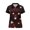 Spider Web Design, variant on CHAQLIN Pumpkin and Maple Leaf Pattern Daily Going Out Polo Shirts, Polyester Golf Polo Tops Stretch Stylish Athletic Tops for Sport Tennis Sports Training