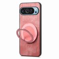 thumbnail image 3 of For Google Pixel 9 Pro/10 Pro XL Case Retro Leather Circular Rotating Stand Shockproof Phone Case,Pink, 3 of 6