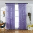 thumbnail image 3 of Xuniizn Blackout Curtains for Bedroom Thermal Insulated - Cloth Black Out Curtains 2 Panels Set Room Darkening Window Curtains for Living Room, Purple, 3 of 9