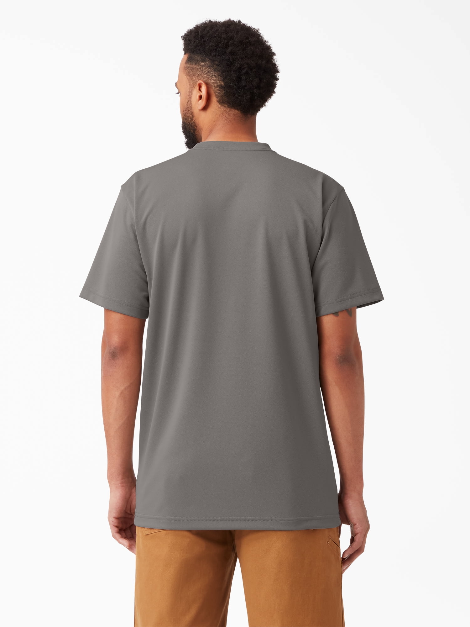 Genuine Dickies Men's Relaxed Fit Performance Polyester Tee Shirt