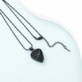thumbnail image 4 of Guitar Pick Urn Necklace for Men Women Stainless Steel / Abalone Shell Music Jewelry Personalized Guitar Picks Pendant for Music Lover, 4 of 7