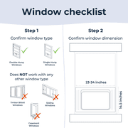 Windmill 5,000 BTU Window Air Conditioner - Lite Series - Quiet & Smart, Cools up to 150 Sq. Ft. - App/Wi-Fi, Remote Control, Voice