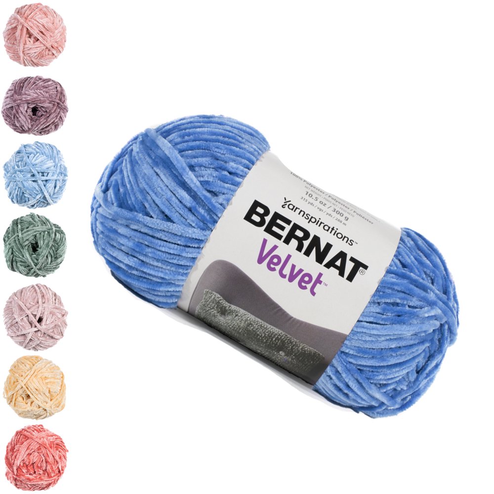 Craft County Featuring Bernat Super Soft Velvet Yarn 315 Yard Skein