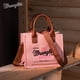 thumbnail image 2 of Bolso Montana West Wrangler de lona para mujer, color rosa, 2 of 5