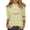 Khaki, variant on Women's T-Shirts America 250 Patriotic Flag Graphic Crew Neck 3/4 Sleeve Anniversary Top