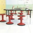 thumbnail image 3 of Flash Furniture Carter Adjustable Height Active Learning Stool for Classrooms, 14" - 18"H, Red, 3 of 18