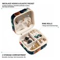 thumbnail image 2 of Christmas Travel Portable Decorative Box - Square Jewelry Storage and Organizer Box for Rings, Earrings, Necklaces, and Bracelets - Suitable for Girls and Women - Necklace Organizer Box, 2 of 6