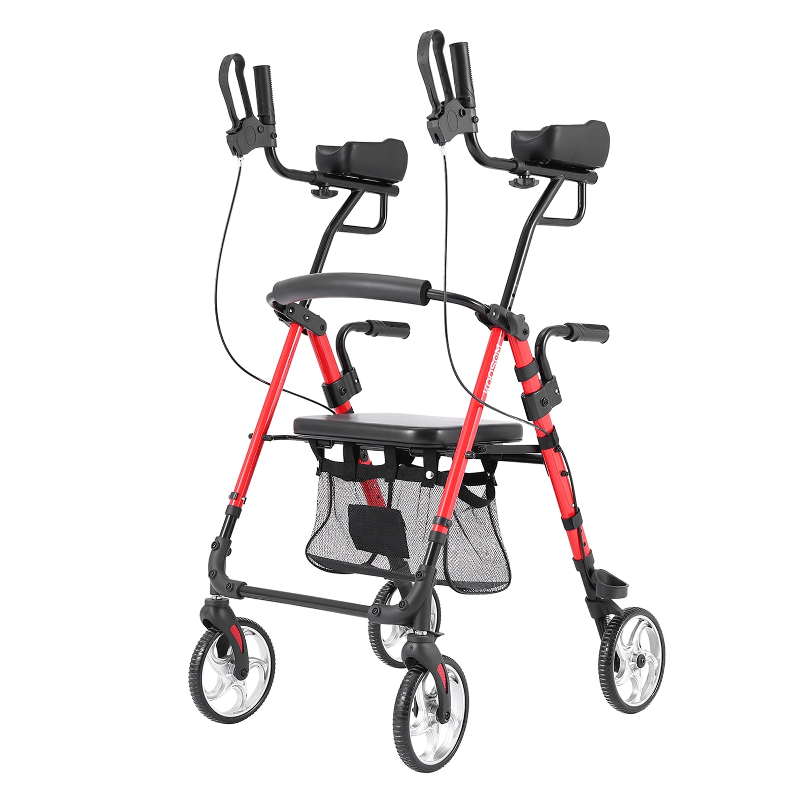 Buy Koosom Upright Walker with Padded Armrest and Seat With Forearm for