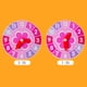 thumbnail image 2 of Tablero Sensorial Piezas De Juguete Juguetes De Educación Temprana Para Juegos De Cognición Reloj Unisex Rosa+Material De Tablero Ocupado Material Didáctico Lindo De Madera Para Actividades CUTICAT none, 2 of 4
