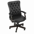 thumbnail image 3 of Saratoga High Back Tufted Office Chair with Arms in Black - Bonded Leather, 3 of 3
