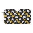 thumbnail image 6 of Lsque Lilies Flowers Car Windshield Sun Shade | Accordion Folding Style Auto Shade for Car Truck SUV Van | Blocks UV Rays Sun Visor Protector | Small, 6 of 7