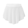 thumbnail image 4 of EDFBUYKRS Female Skirts Womens Fall Skirts 2026 Petite Women Soft Mesh Side Split Short Ballet Dance Skirt, 4 of 5