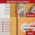 thumbnail image 4 of 10M Weather Stripping Door Seal, Silicone Door Seal Strip D Shaped Door Weather Stripping Self Adhesive Door Weather Stripping for Door Frame/Window, 4 of 5