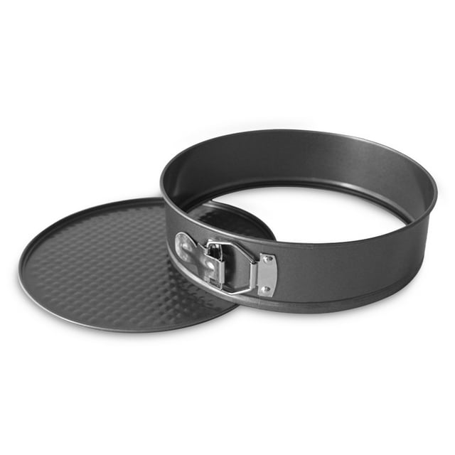 Matsuzay Molde para tarta de queso, forma redonda, antiadherente, resistente a altas temperaturas, molde de acero al carbono, herramienta para hornear en Cocina y Comedor 28cm Matsuzay HA009620-05