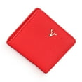 thumbnail image 2 of Cartera corta para mujer Minnieouse con botones de ciervo Rojo, 2 of 6