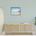 thumbnail image 3 of Stupell Industries Traditional Beachgoers View Landscape Painting Black Framed Art Print Wall Art, 30 x 24, 3 of 9