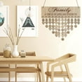thumbnail image 5 of Fdelink Hanging Sign Family Birthday Board Plaque DIY Hanging Wooden Birthday Reminder Calendar D, 5 of 5