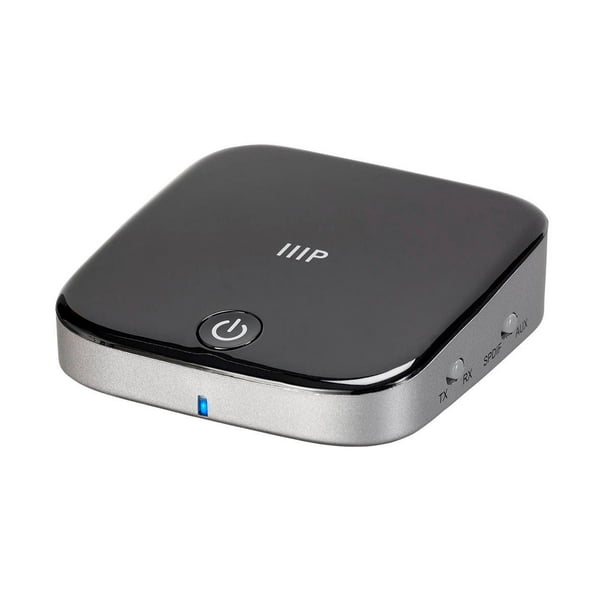 Monoprice Bluetooth 5 Transmitter & Receiver With aptX, aptX Low Latency, AAC, And SBC Codecs, Up To 15 Hours Of Audio Playback