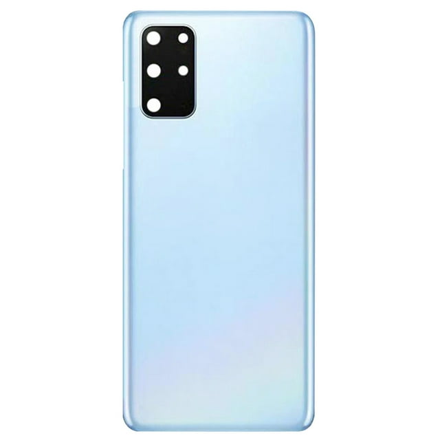 Replacement Back Housing Glass Cover + Camera Lens For Samsung Galaxy S20+ Plus 5G - Cloud Blue