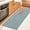 Blue, variant on Cotton Woven Anti-Fatigue Cushioned Kitchen Runner Working Mat (18''x48'') Comfort and Style