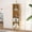 Natural, variant on Manxile 3 Tier Cube Bookshelf, Retro Wood Bookshelves Storage Organizer Shelf, Freestanding Open Book Shelves